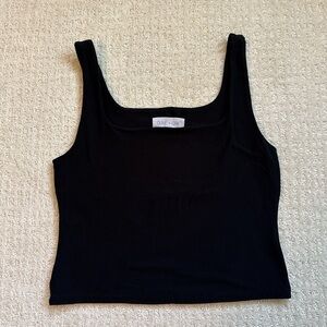 Olive & Oak Classic Black Tank Top